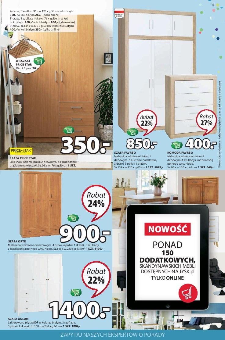 Gazetka promocyjna Jysk str. 13