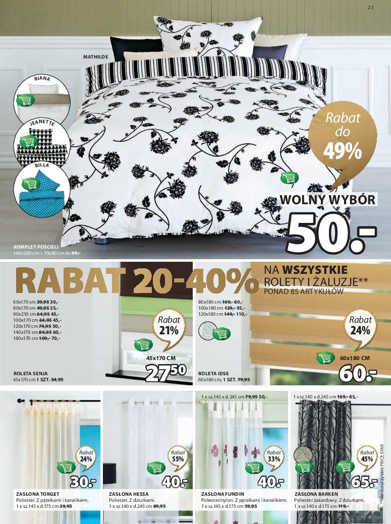 Gazetka promocyjna Jysk str. 23