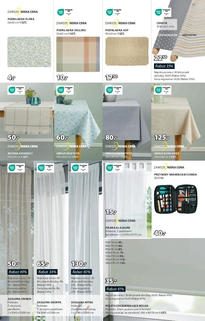 Gazetka promocyjna Jysk str. 17