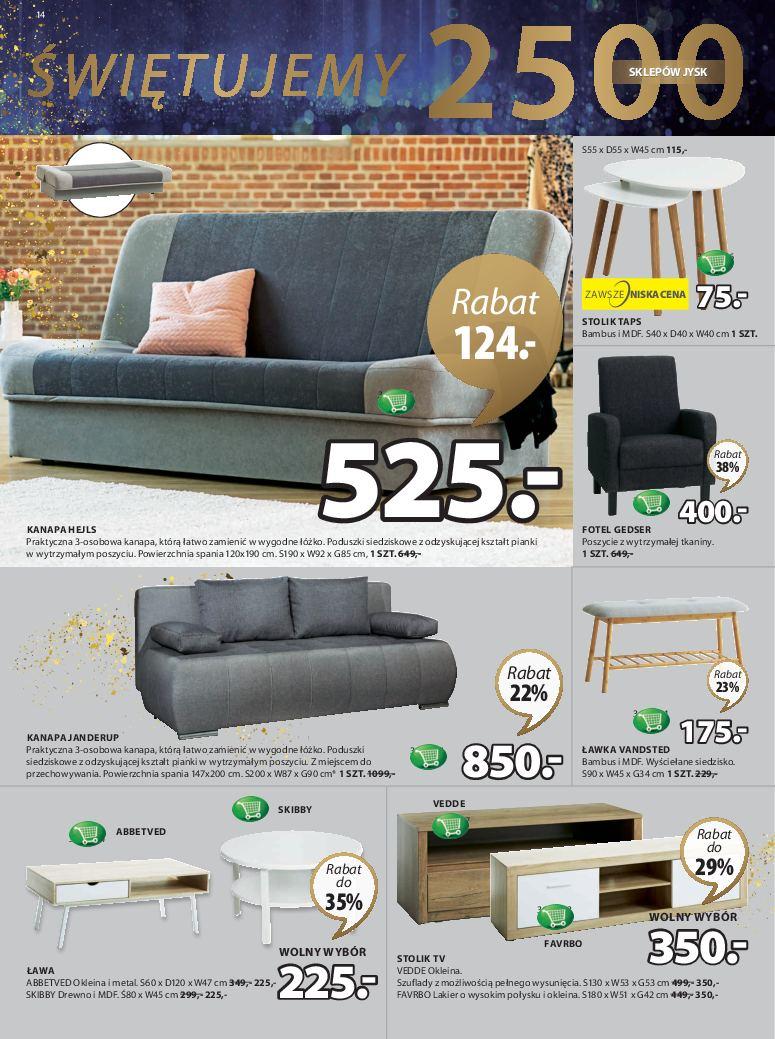 Gazetka promocyjna Jysk str. 14