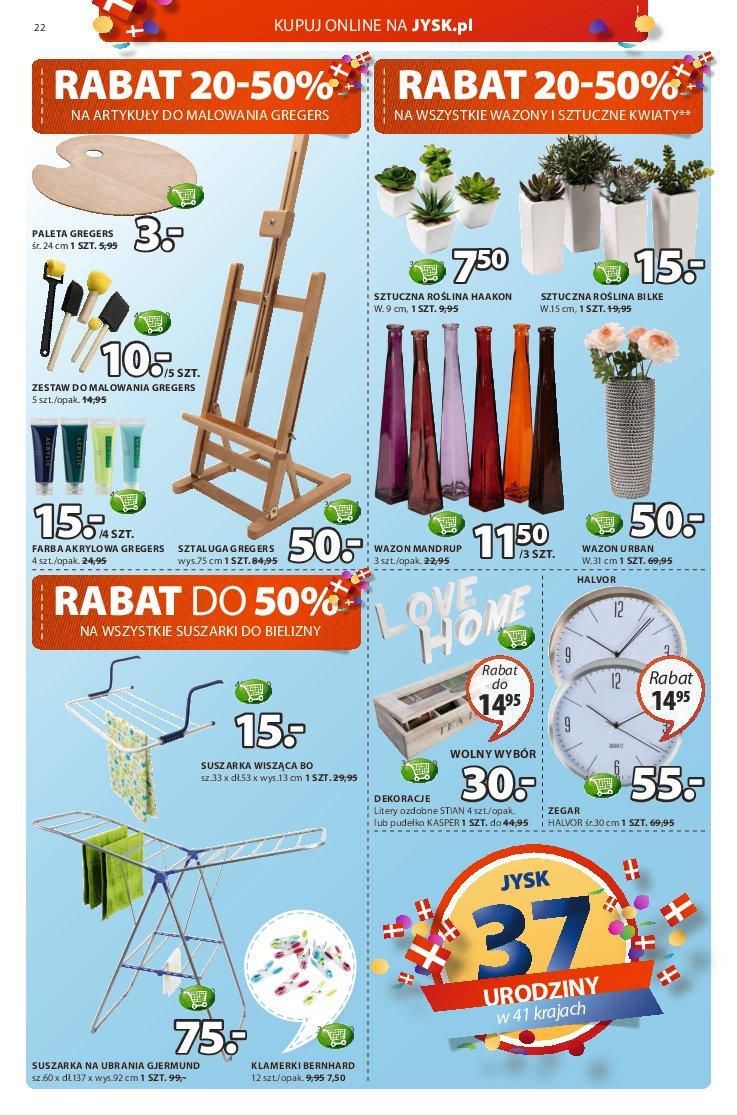 Gazetka promocyjna Jysk str. 22