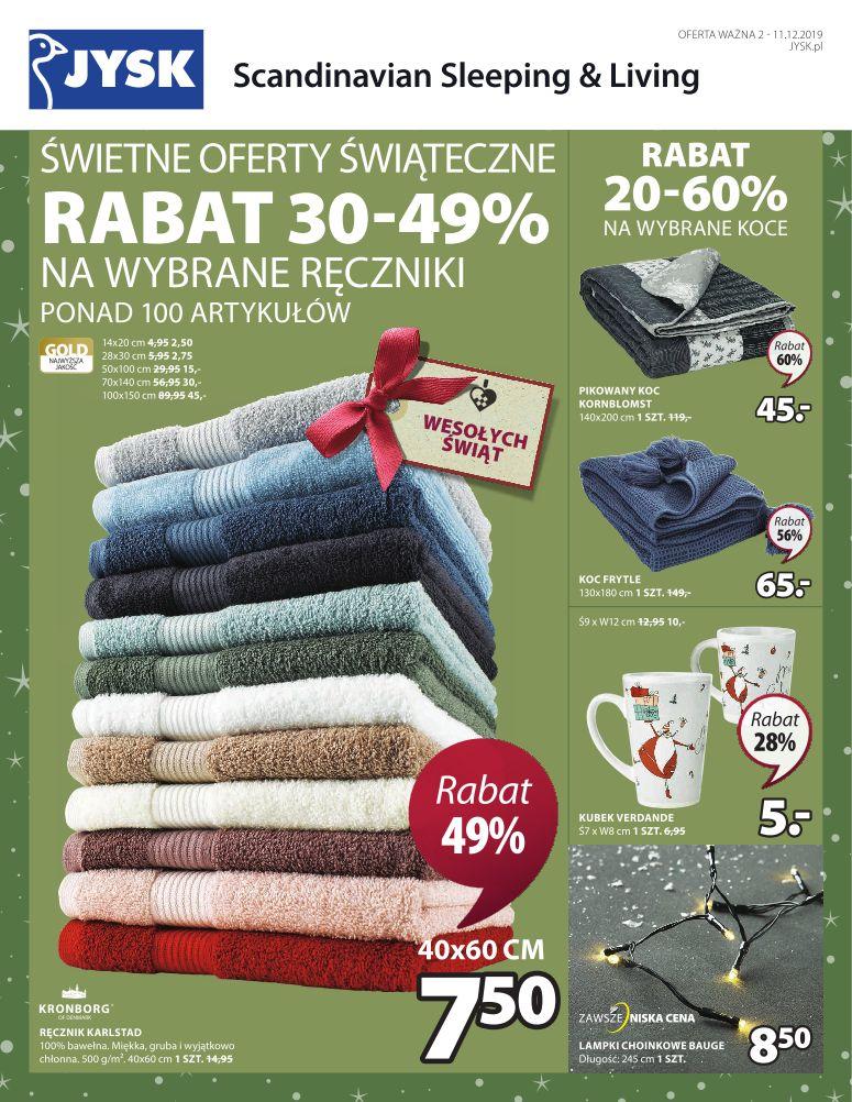Gazetka promocyjna Jysk str. 1