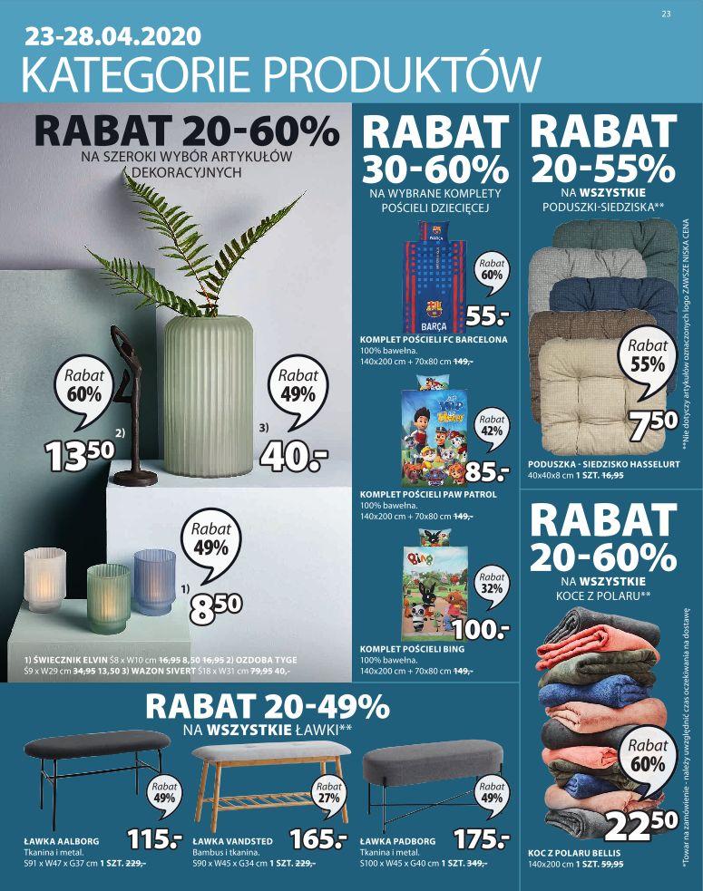 Gazetka promocyjna Jysk str. 23