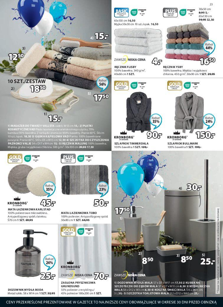 Gazetka promocyjna Jysk str. 23