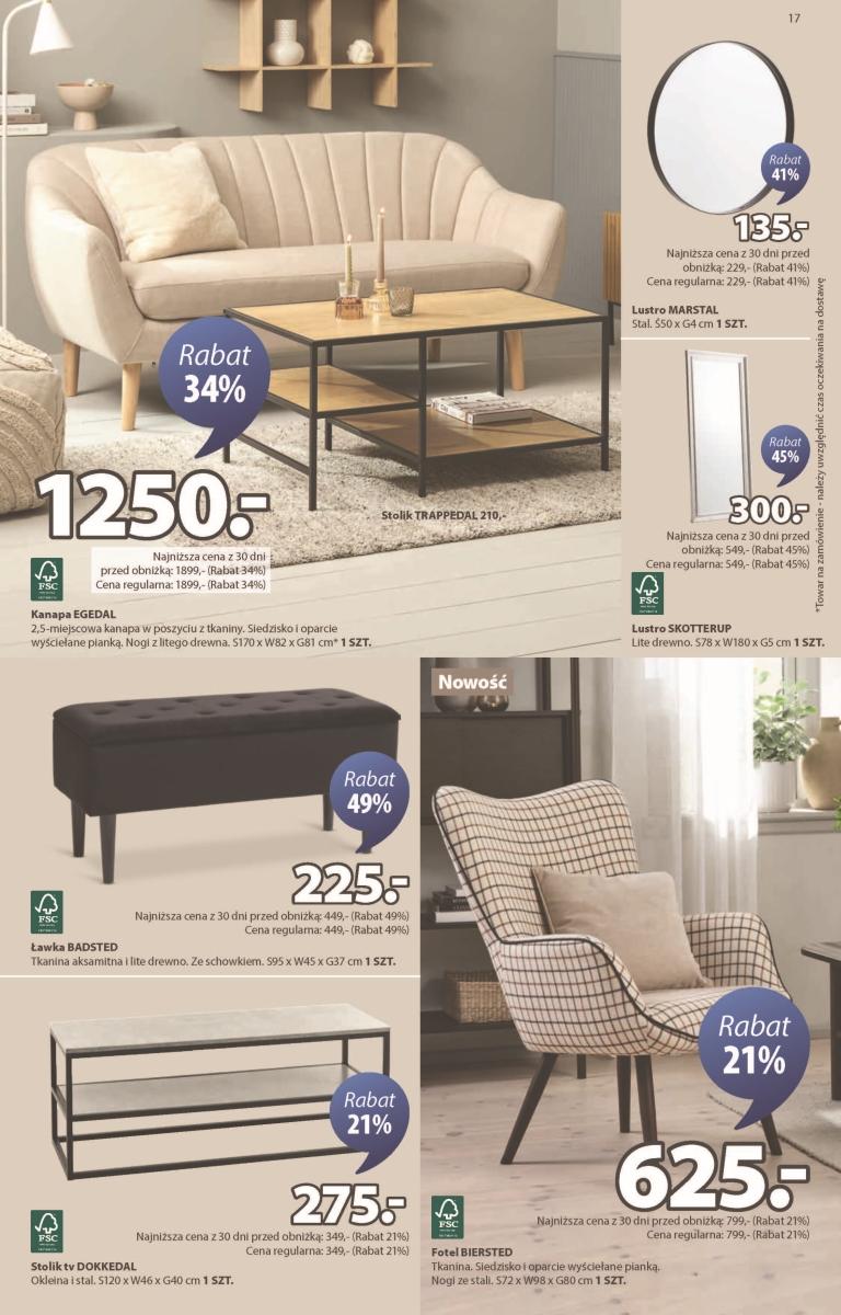 Gazetka promocyjna Jysk str. 17