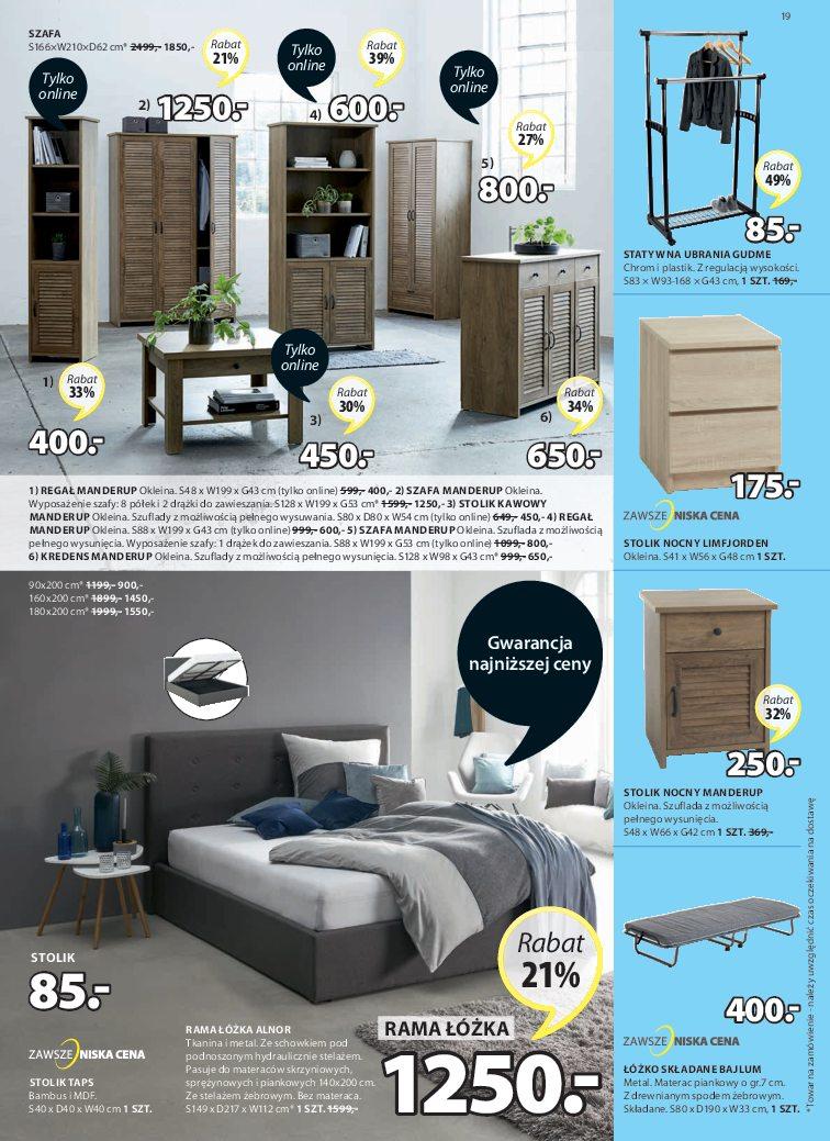 Gazetka promocyjna Jysk str. 19