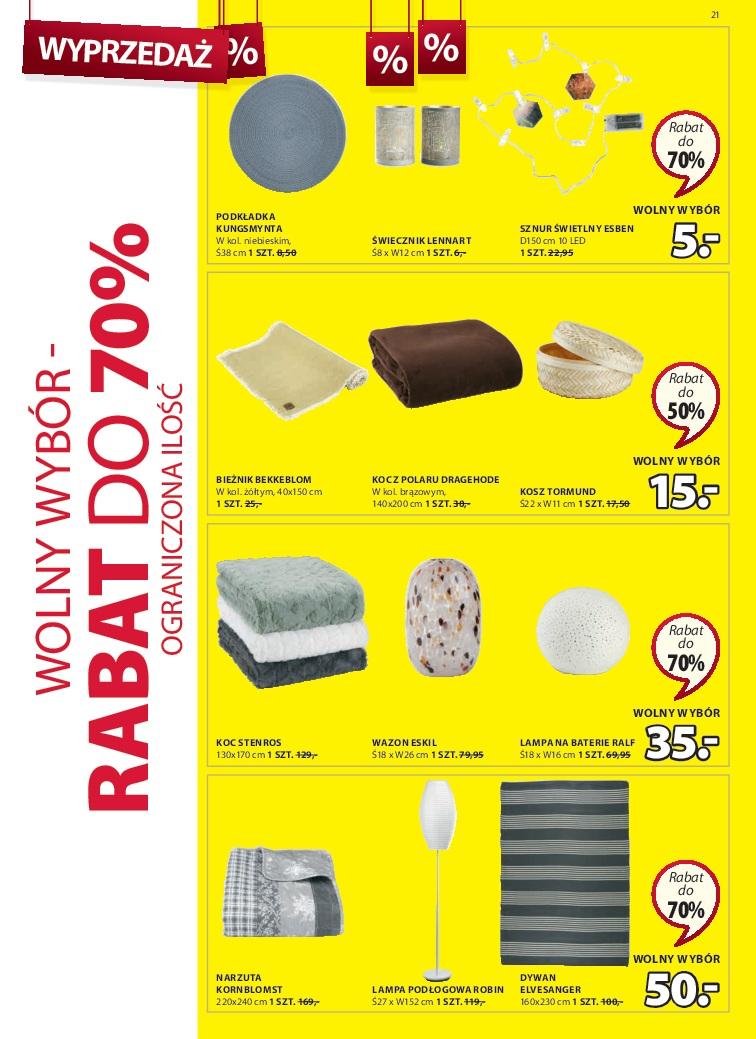 Gazetka promocyjna Jysk str. 21