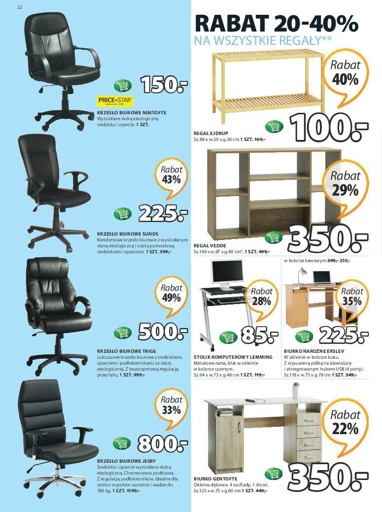 Gazetka promocyjna Jysk str. 22