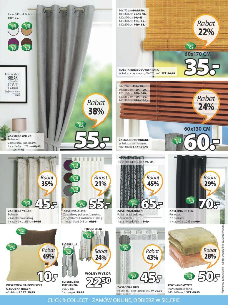 Gazetka promocyjna Jysk str. 17