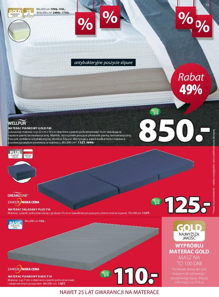 Gazetka promocyjna Jysk str. 13