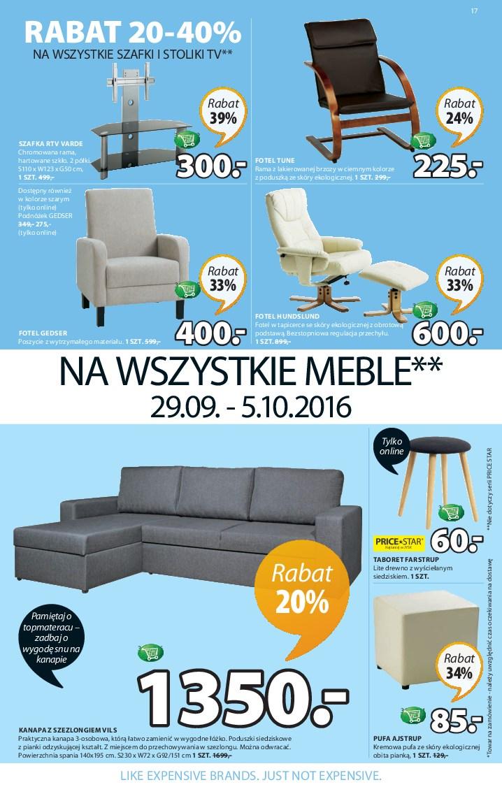 Gazetka promocyjna Jysk str. 17