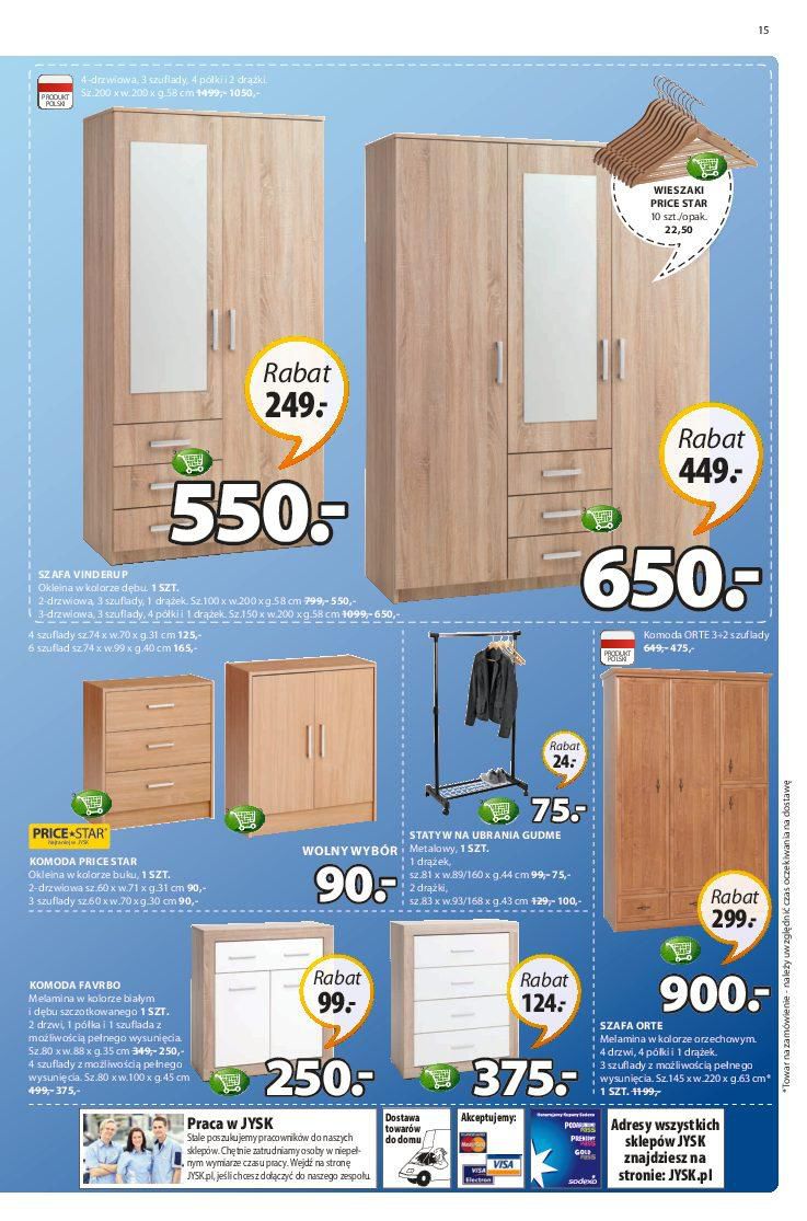 Gazetka promocyjna Jysk str. 15