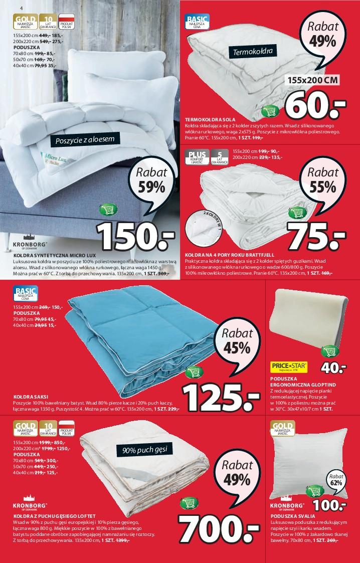 Gazetka promocyjna Jysk str. 4