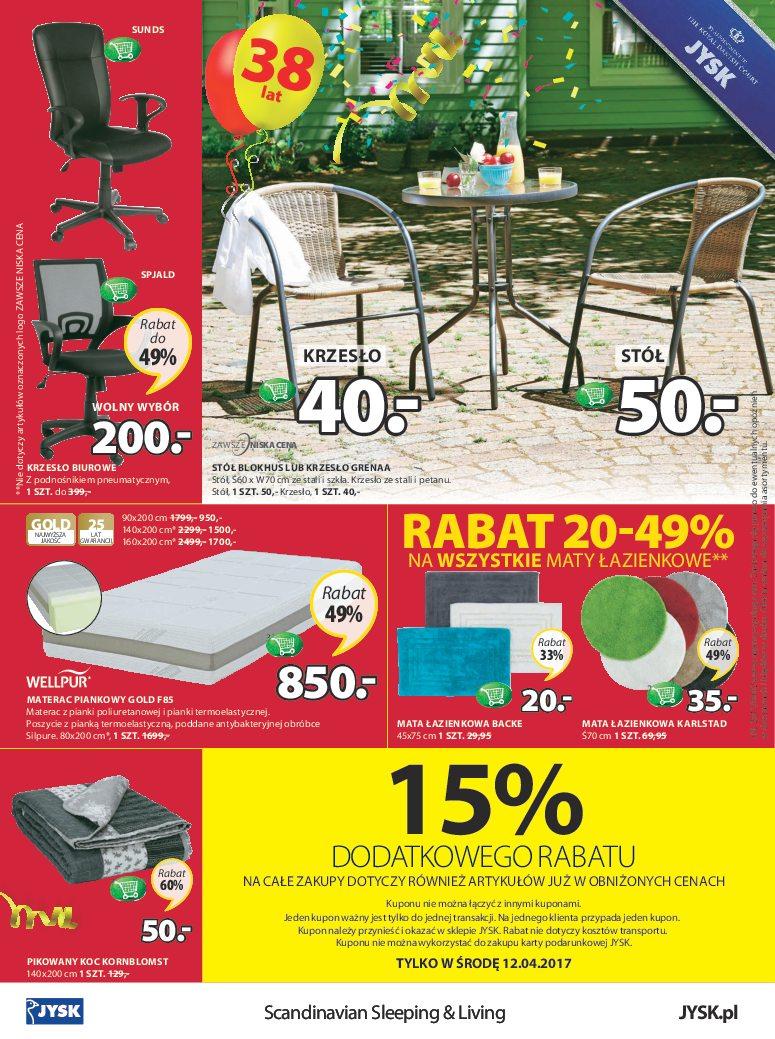 Gazetka promocyjna Jysk str. 16