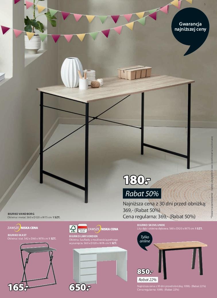 Gazetka promocyjna Jysk str. 5