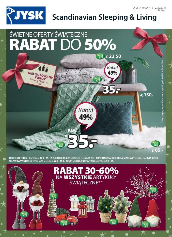 Gazetka promocyjna Jysk str. 1