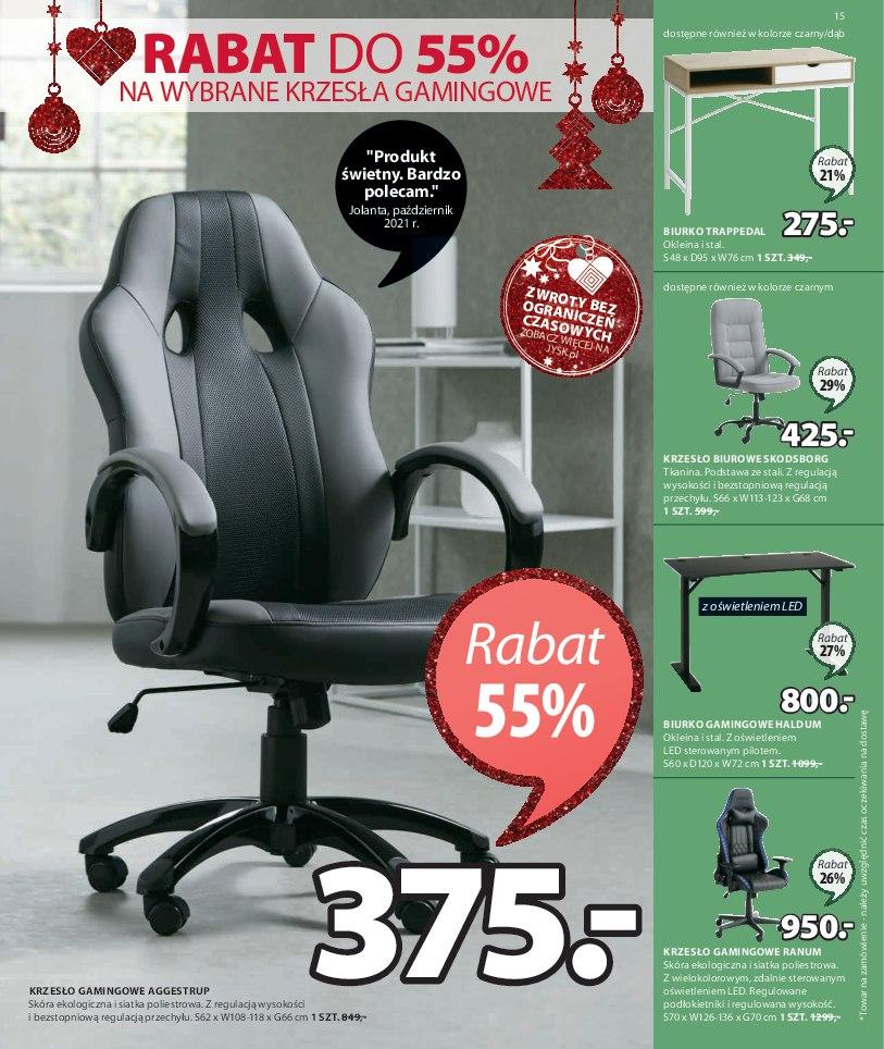 Gazetka promocyjna Jysk str. 15