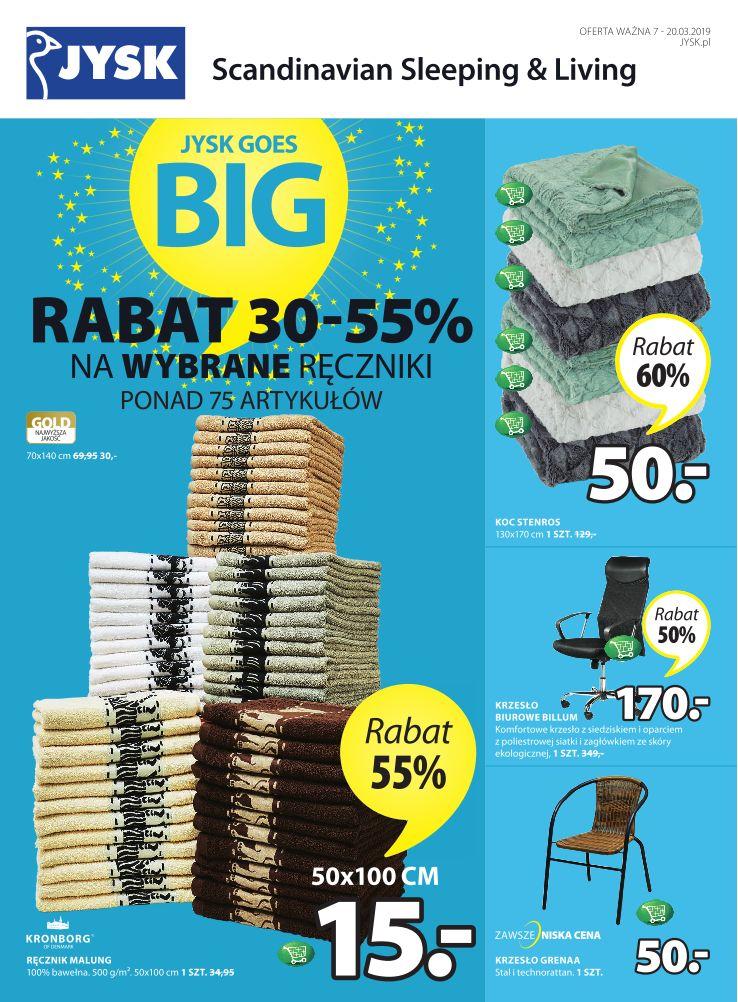 Gazetka promocyjna Jysk str. 1