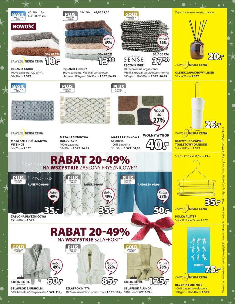 Gazetka promocyjna Jysk str. 15