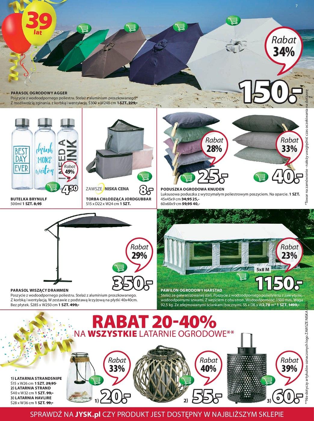 Gazetka promocyjna Jysk str. 7