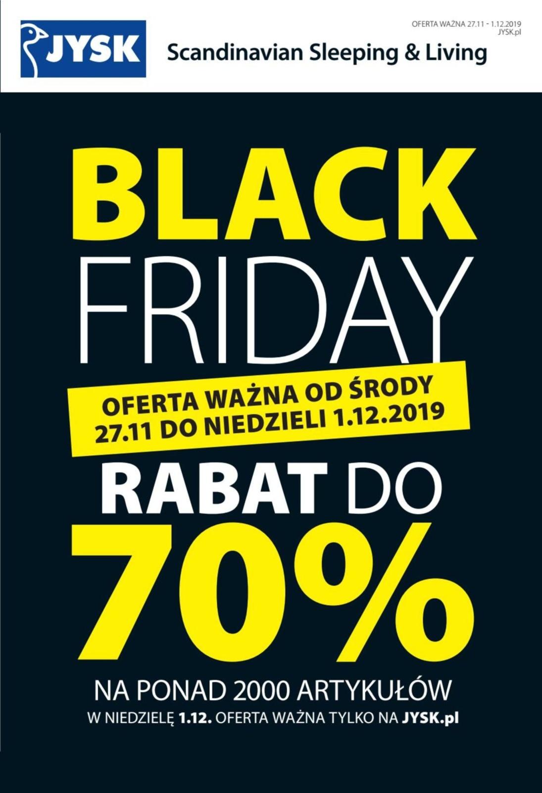 Gazetka promocyjna Jysk str. 1