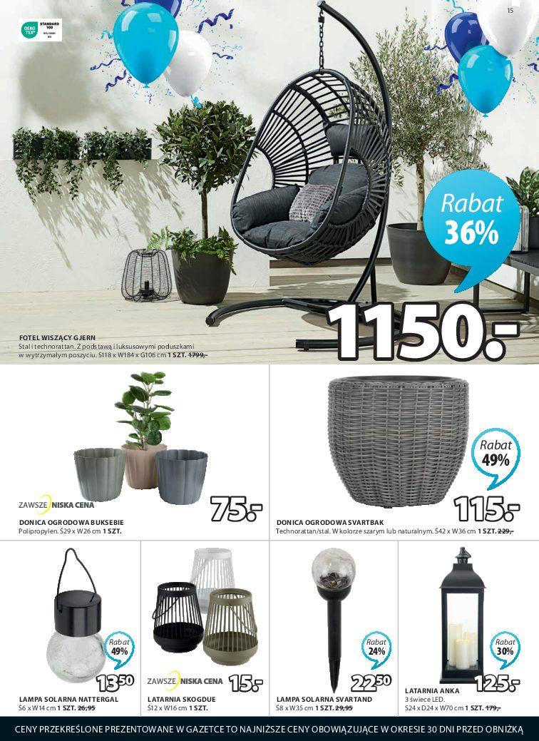 Gazetka promocyjna Jysk str. 15
