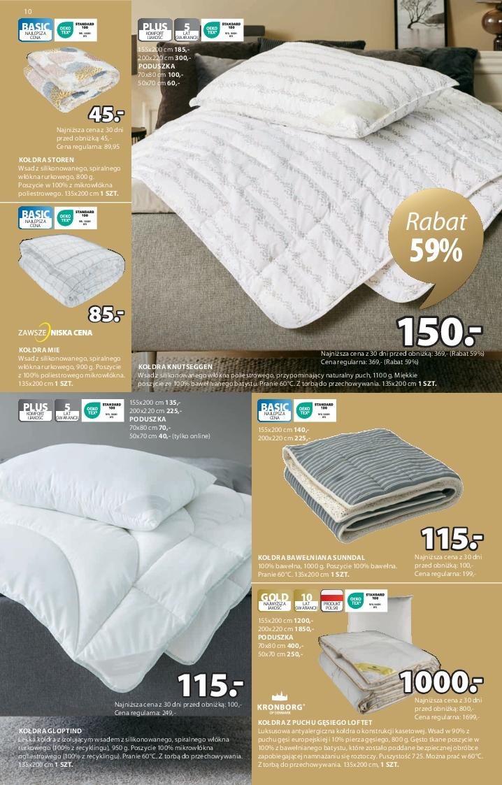 Gazetka promocyjna Jysk str. 10