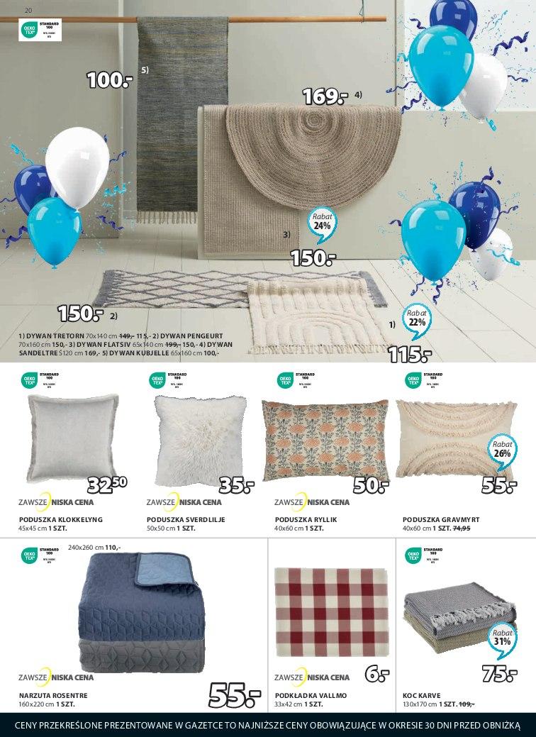 Gazetka promocyjna Jysk str. 20