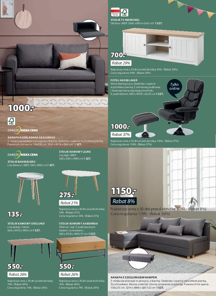 Gazetka promocyjna Jysk str. 6