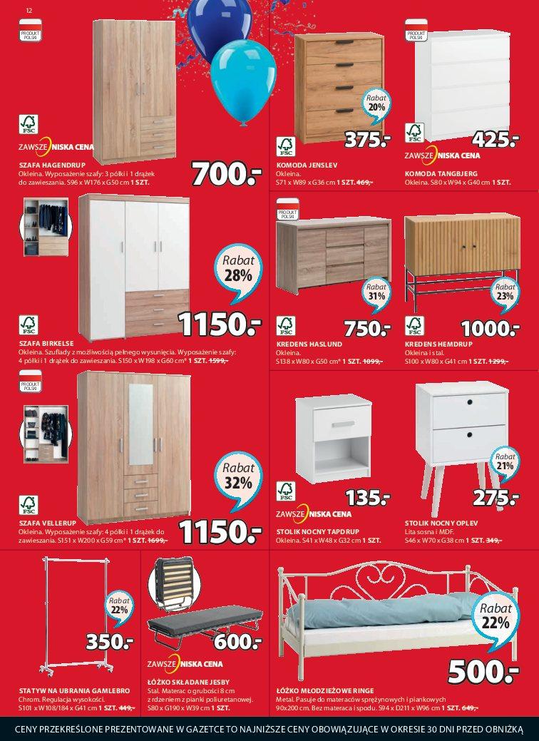 Gazetka promocyjna Jysk str. 12