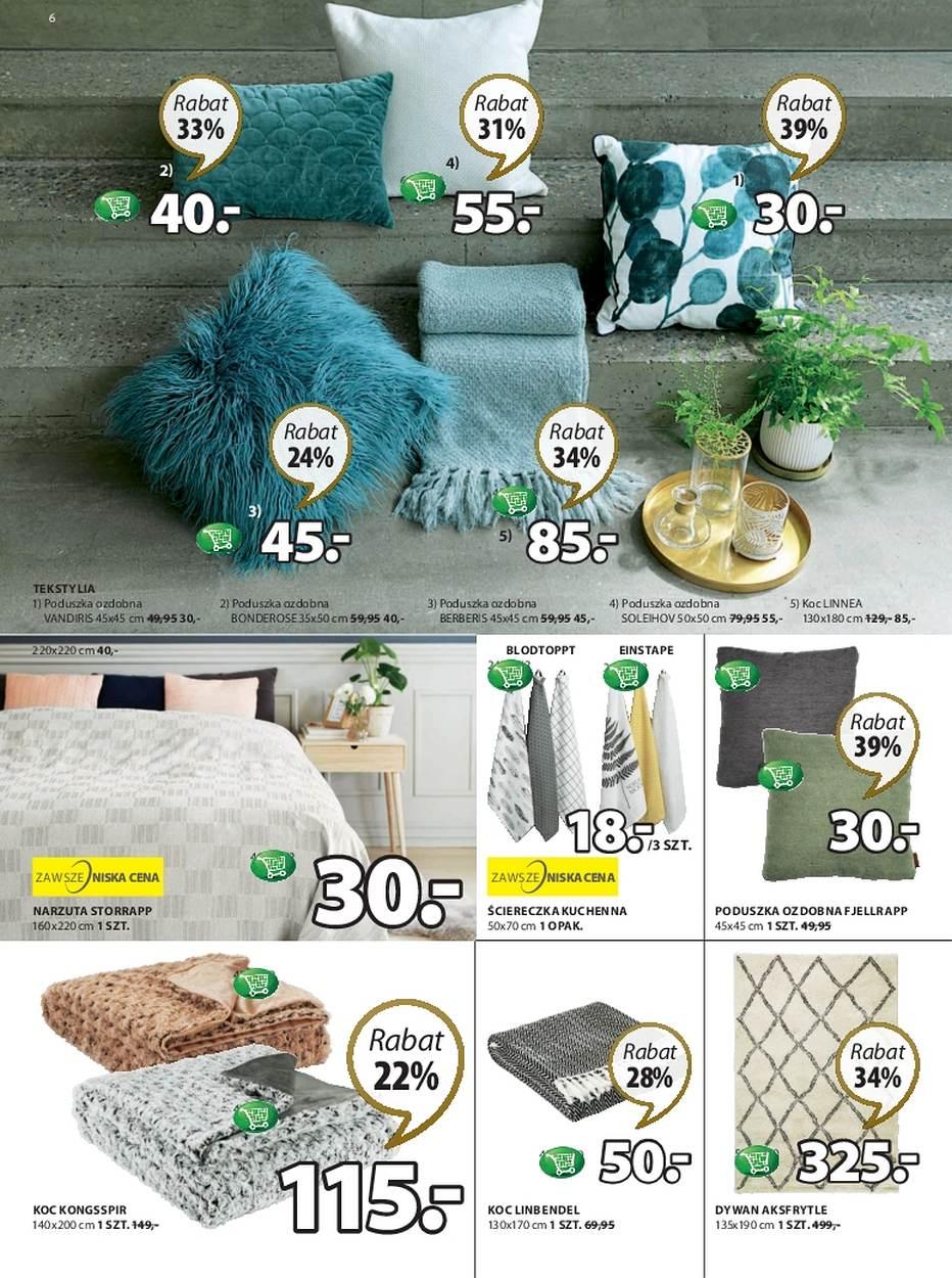 Gazetka promocyjna Jysk str. 6