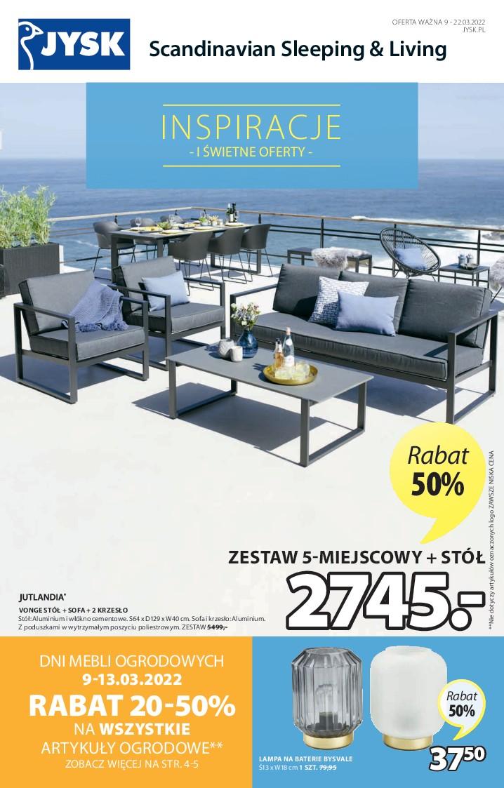 Gazetka promocyjna Jysk str. 1
