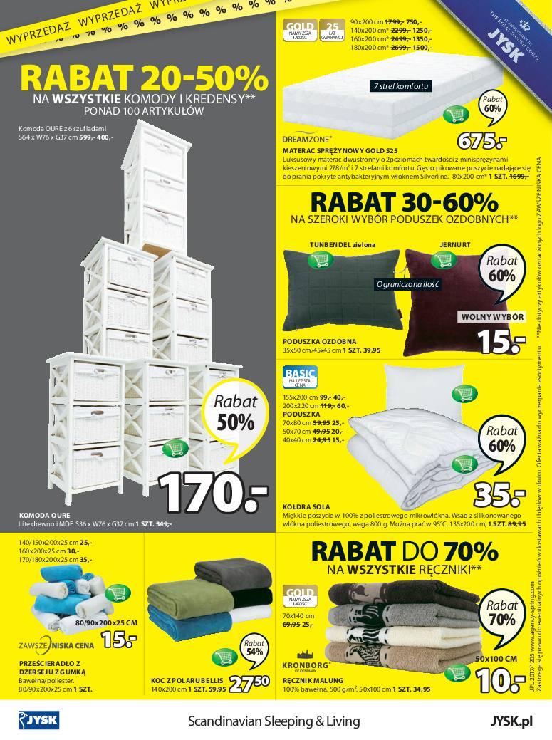 Gazetka promocyjna Jysk str. 16