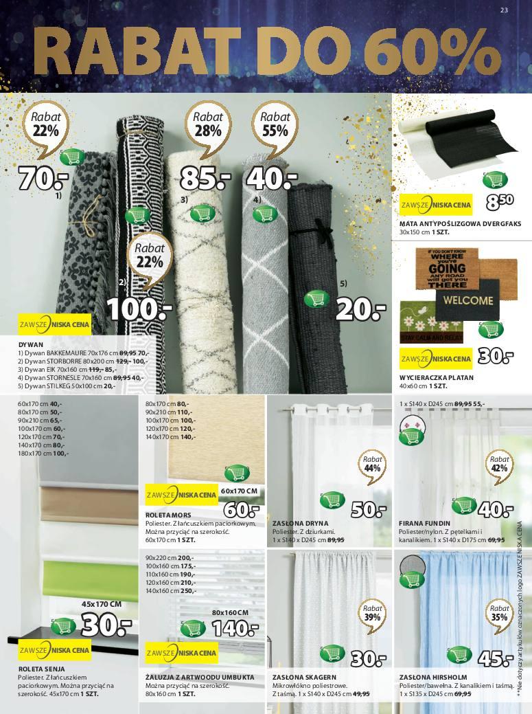 Gazetka promocyjna Jysk str. 23