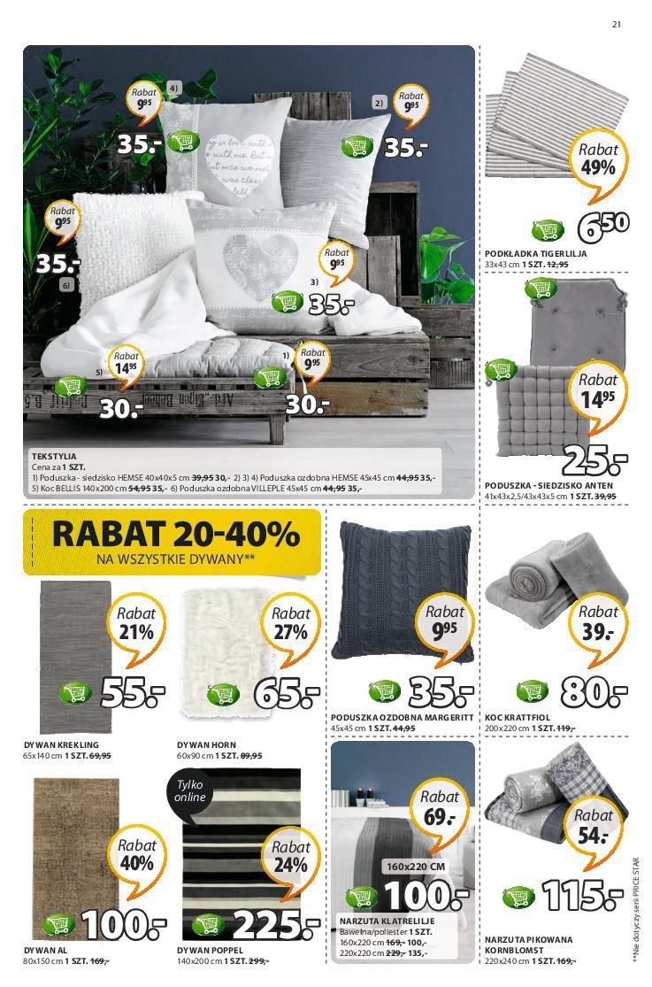 Gazetka promocyjna Jysk str. 21