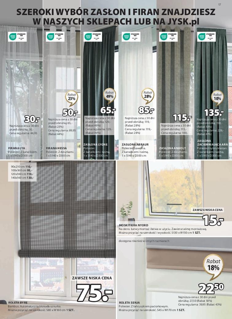 Gazetka promocyjna Jysk str. 17