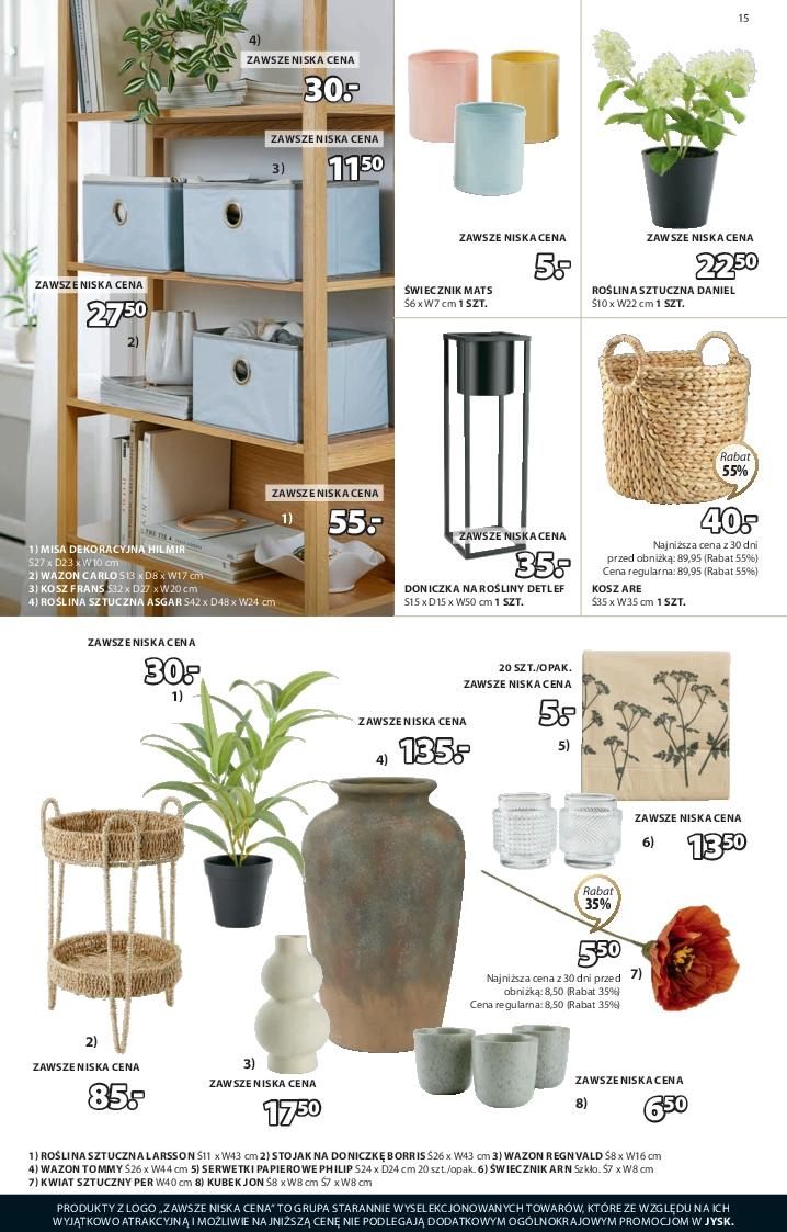 Gazetka promocyjna Jysk str. 15