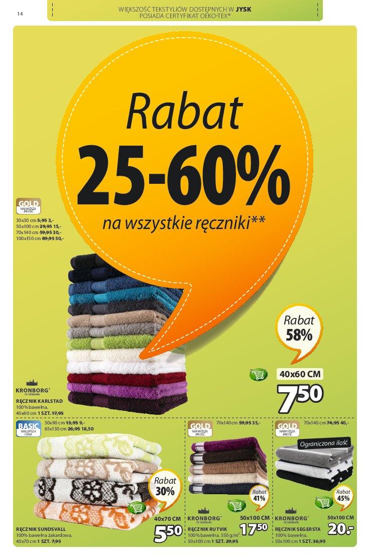 Gazetka promocyjna Jysk str. 14