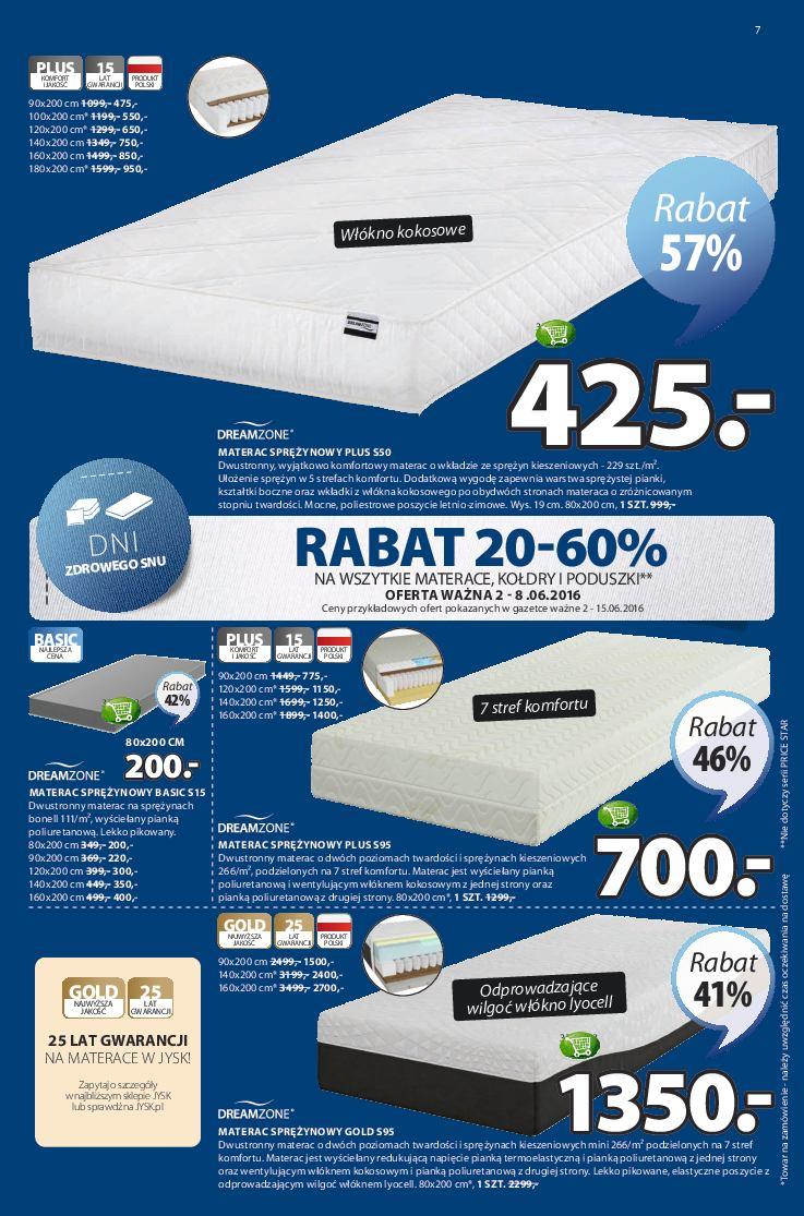 Gazetka promocyjna Jysk str. 7