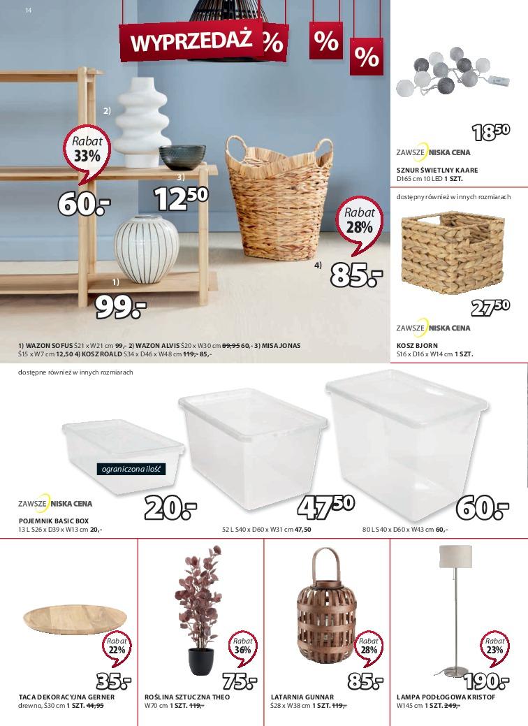 Gazetka promocyjna Jysk str. 14