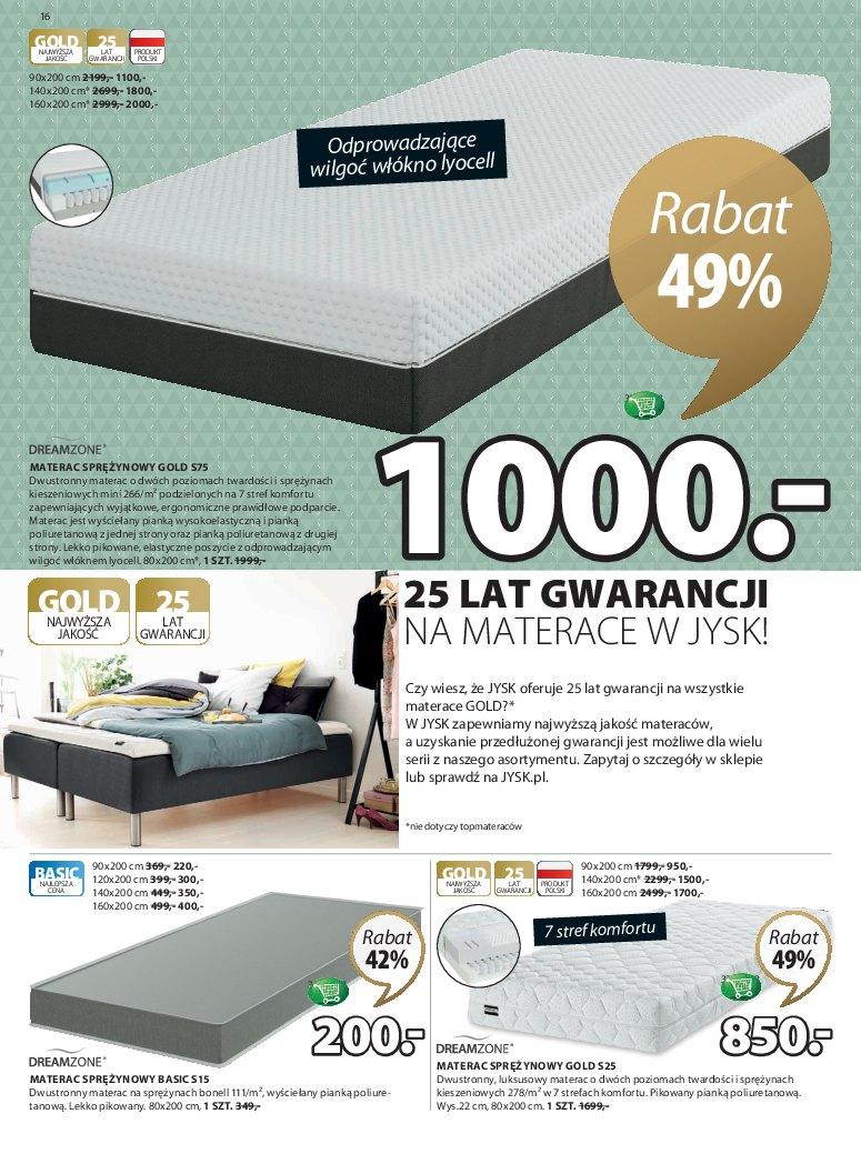 Gazetka promocyjna Jysk str. 16