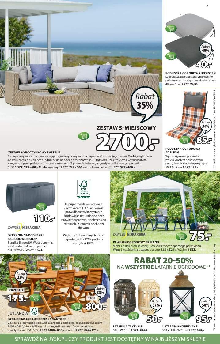 Gazetka promocyjna Jysk str. 5