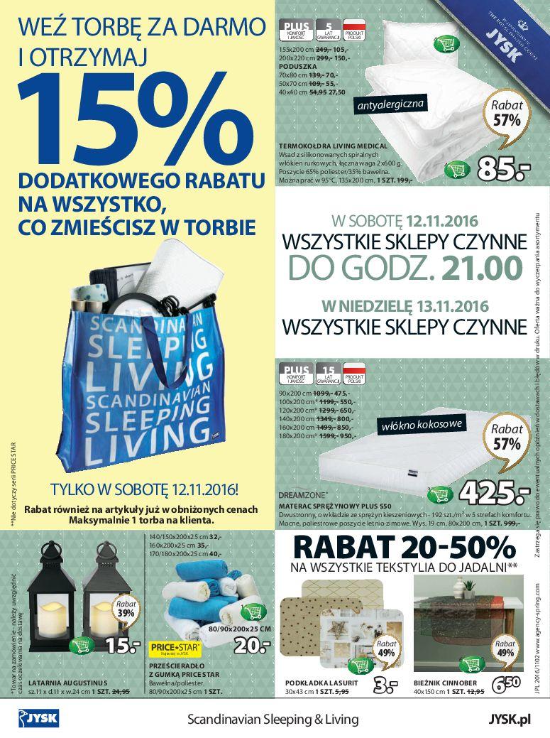 Gazetka promocyjna Jysk str. 16