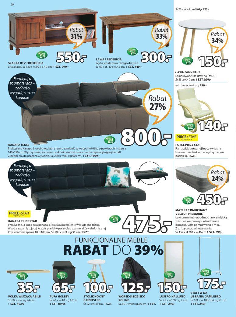 Gazetka promocyjna Jysk str. 20