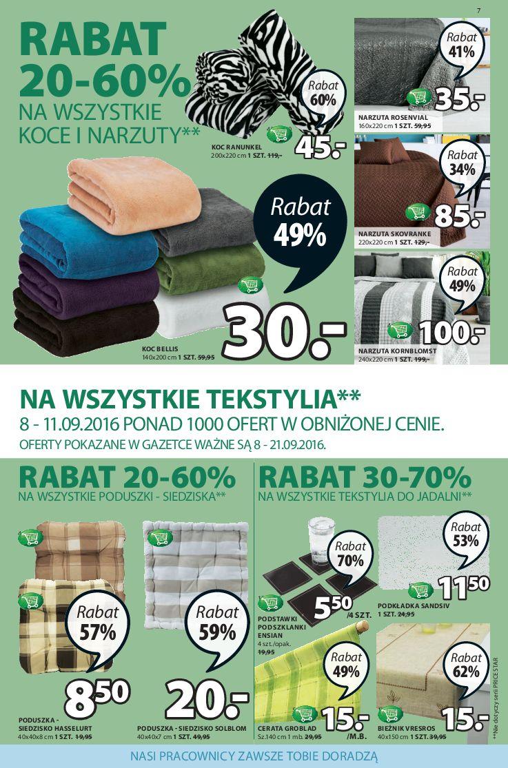 Gazetka promocyjna Jysk str. 7