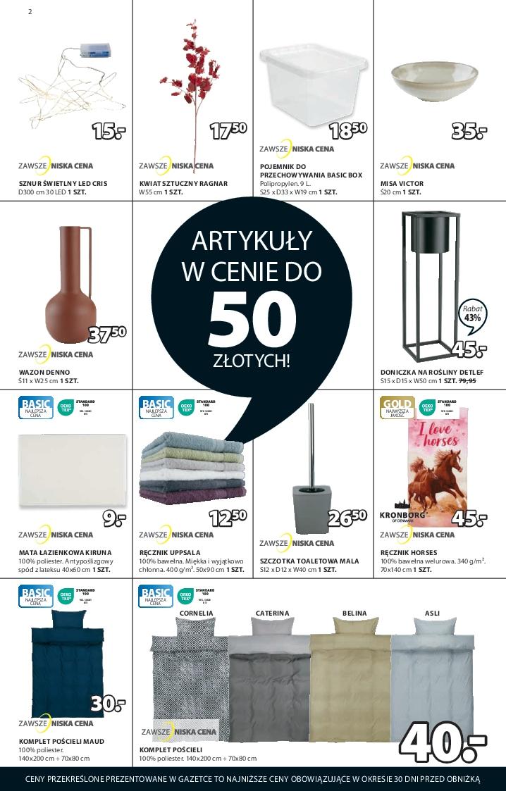 Gazetka promocyjna Jysk str. 2