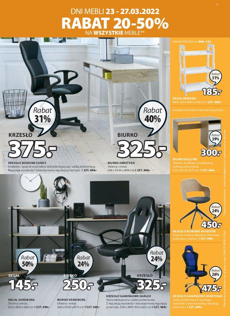 Gazetka promocyjna Jysk str. 5