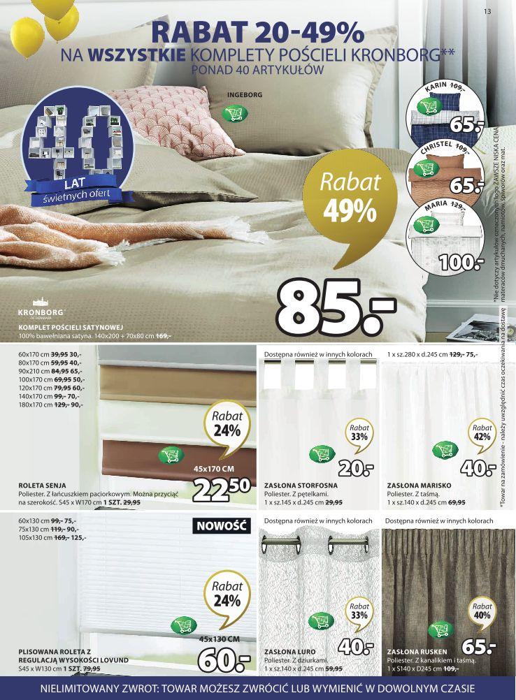 Gazetka promocyjna Jysk str. 13
