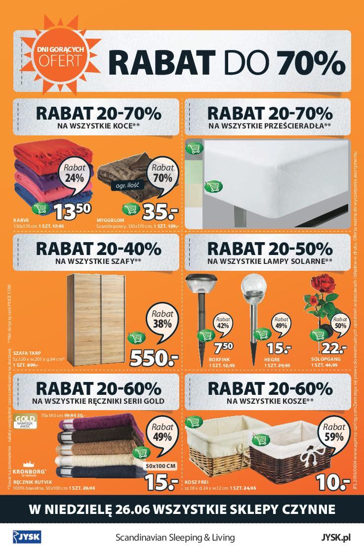 Gazetka promocyjna Jysk str. 16