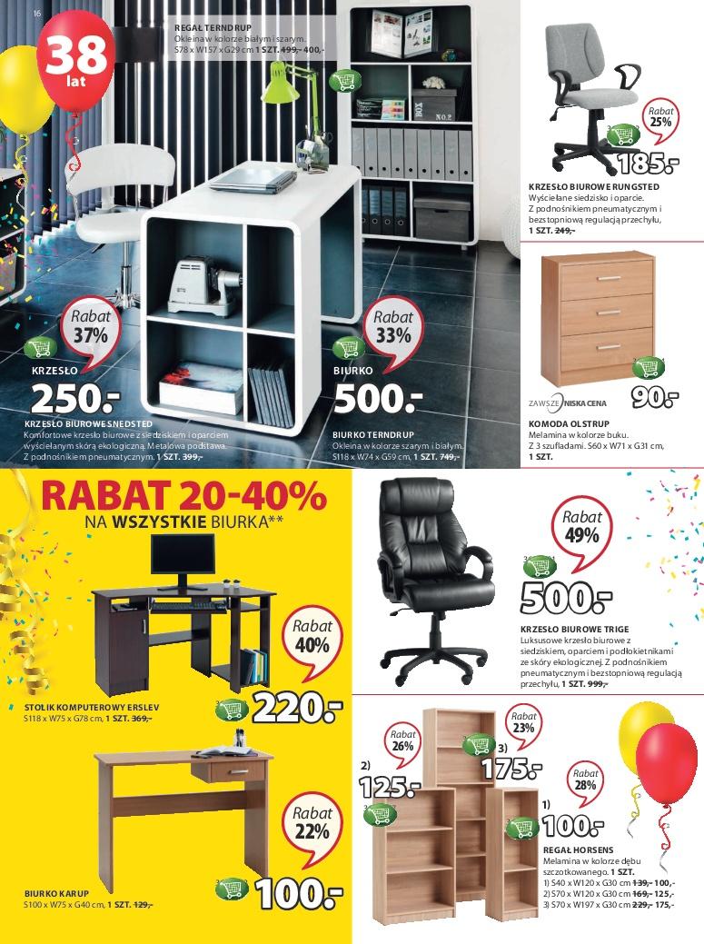 Gazetka promocyjna Jysk str. 16
